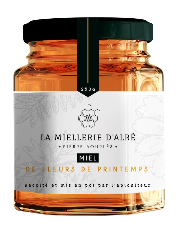 La Miellerie d'Alre - MIEL DE FLEURS DE PRINTEMPS