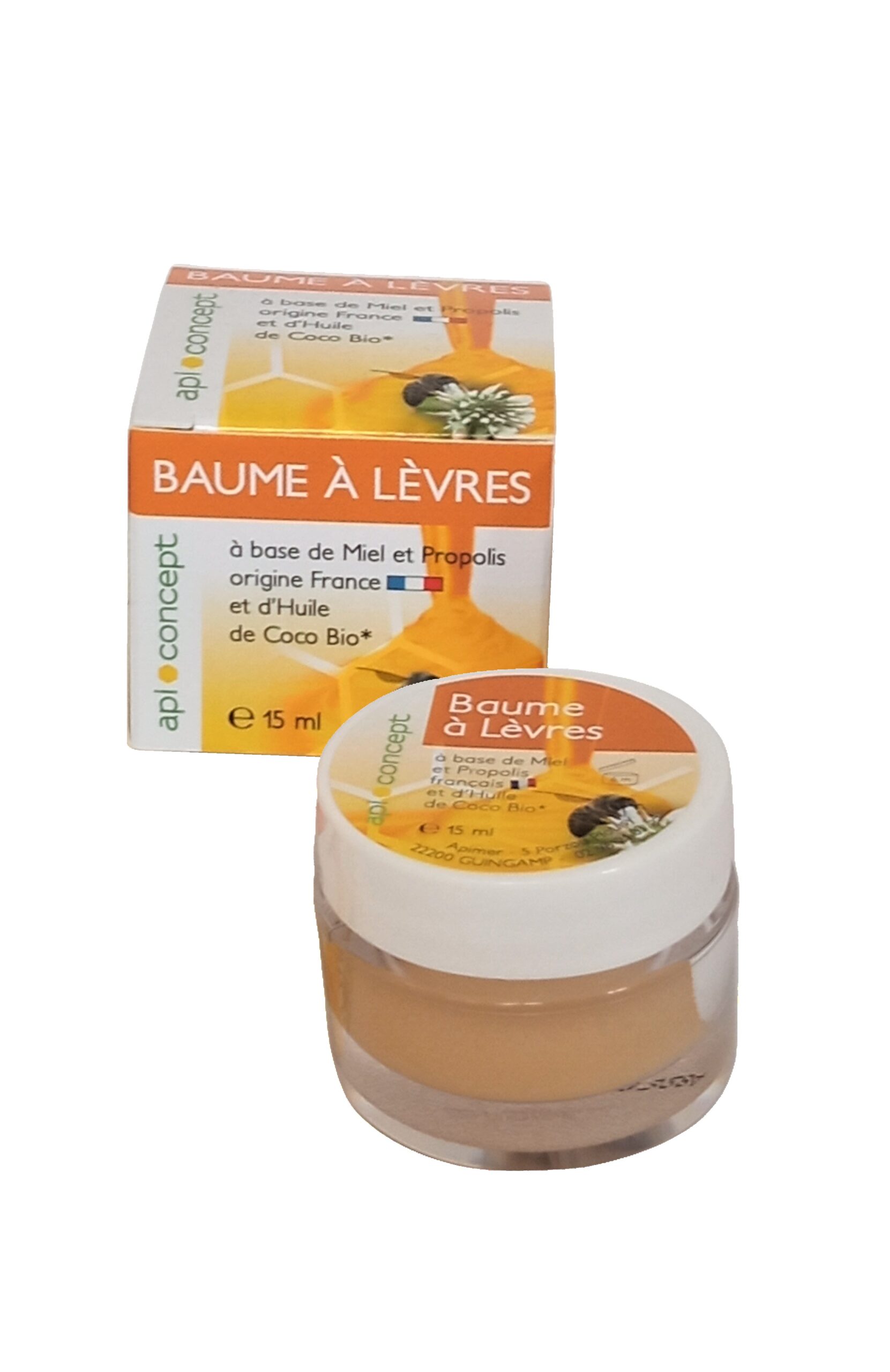 La Miellerie d'Alre - Baume à lèvres à la propolis