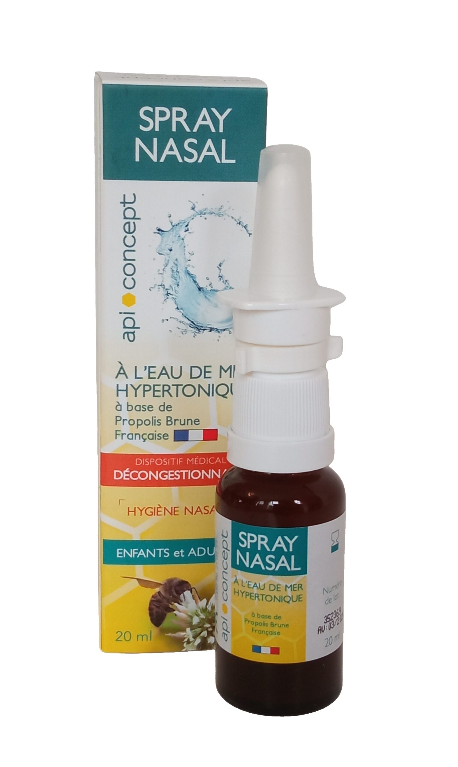 La Miellerie d'Alre - Spray nasal à la propolis