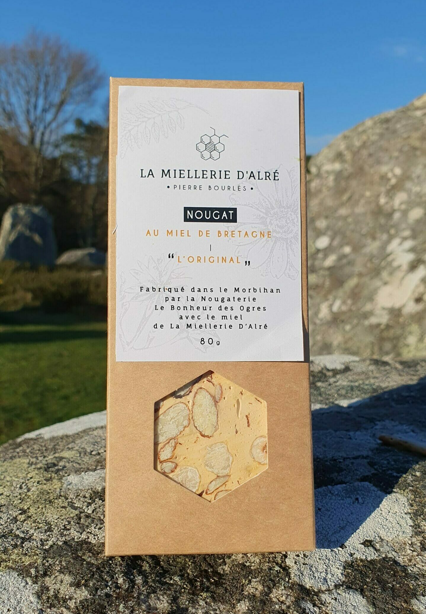 La Miellerie d'Alre - Nougat au miel de Bretagne : “L’Original”